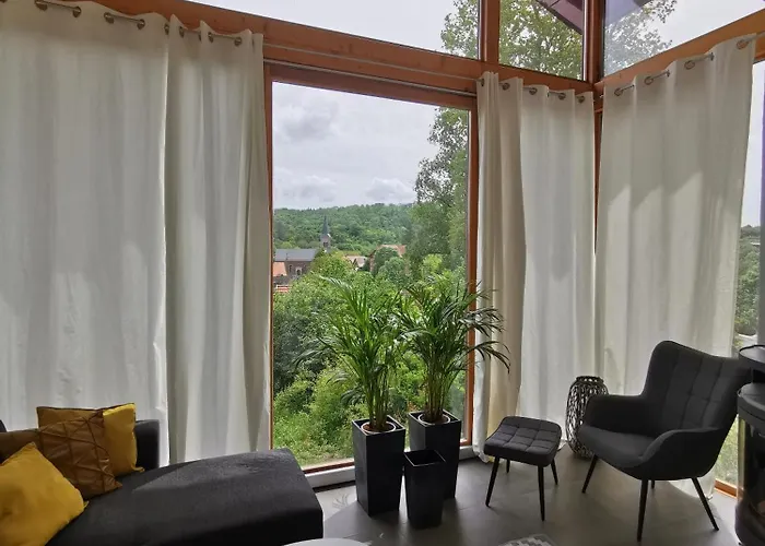 Waldblick Semesterbostad Güntersberge